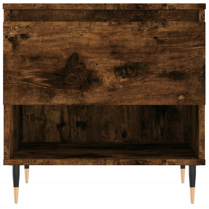 Tavolini Salotto 2pz Rovere Fumo 50x46x50 cm Legno Multistrato | homemem39
