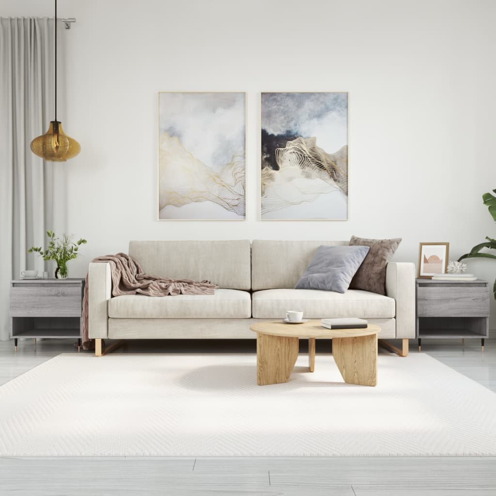 Tavolini Salotto 2pz Grigio Sonoma 50x46x50cm Legno Multistrato | homemem39