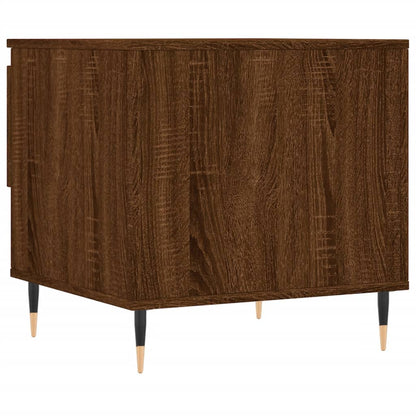 Tavolini Salotto 2pz Rovere Marrone 50x46x50 Legno Multistrato | homemem39