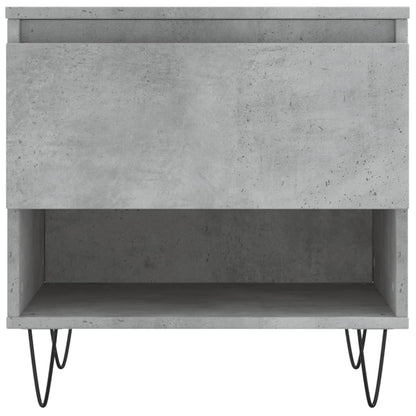 Tavolini Salotto 2pz Grigio Cemento 50x46x50 Legno Multistrato | homemem39