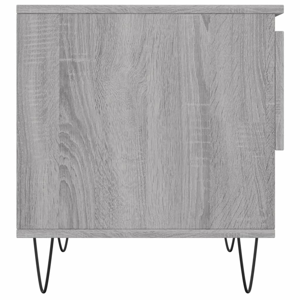 Tavolini Salotto 2pz Grigio Sonoma 50x46x50cm Legno Multistrato | homemem39