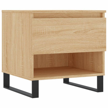 Tavolini Salotto 2pz Rovere Sonoma 50x46x50cm Legno Multistrato | homemem39