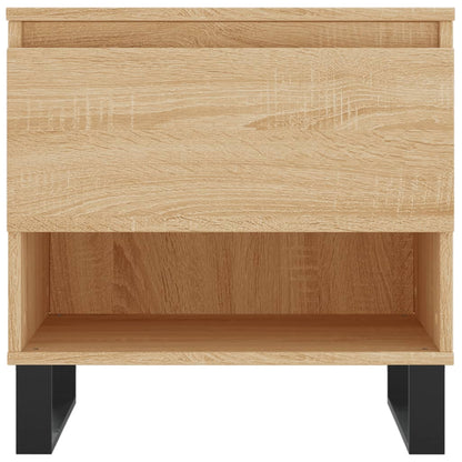 Tavolini Salotto 2pz Rovere Sonoma 50x46x50cm Legno Multistrato | homemem39