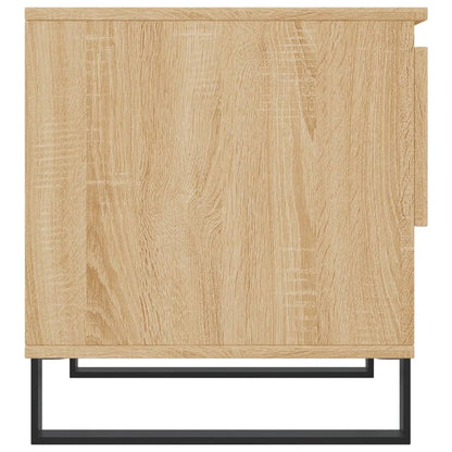 Tavolini Salotto 2pz Rovere Sonoma 50x46x50cm Legno Multistrato