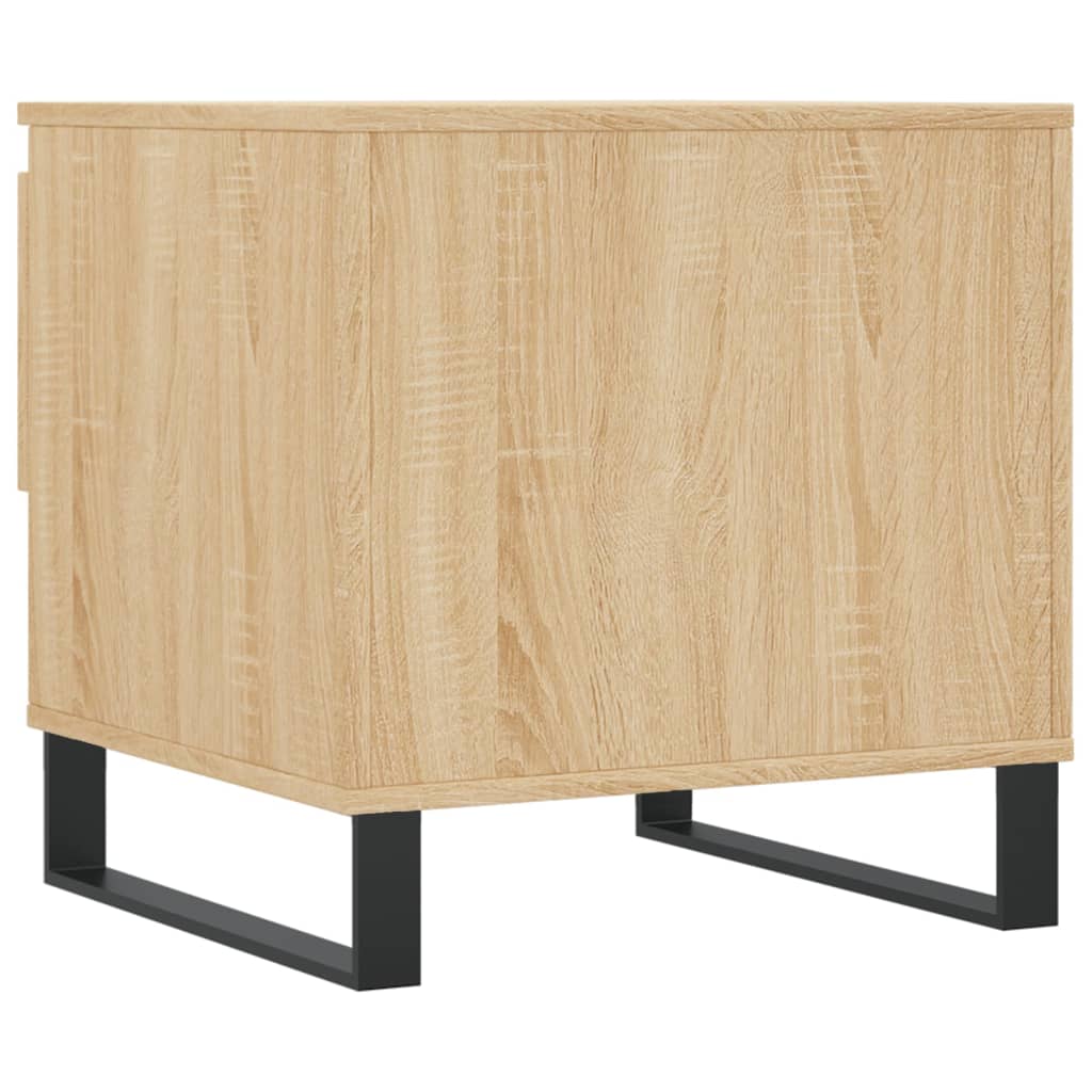 Tavolini Salotto 2pz Rovere Sonoma 50x46x50cm Legno Multistrato | homemem39