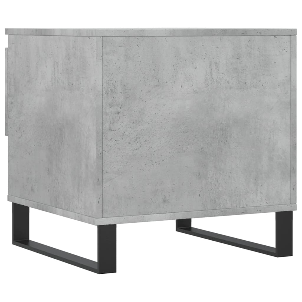 Tavolini Salotto 2pz Grigio Cemento 50x46x50 Legno Multistrato