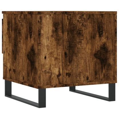 Tavolini Salotto 2pz Rovere Fumo 50x46x50 cm Legno Multistrato | homemem39