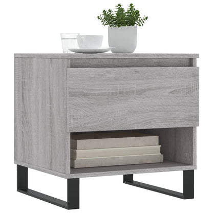Tavolini Salotto 2pz Grigio Sonoma 50x46x50cm Legno Multistrato | homemem39