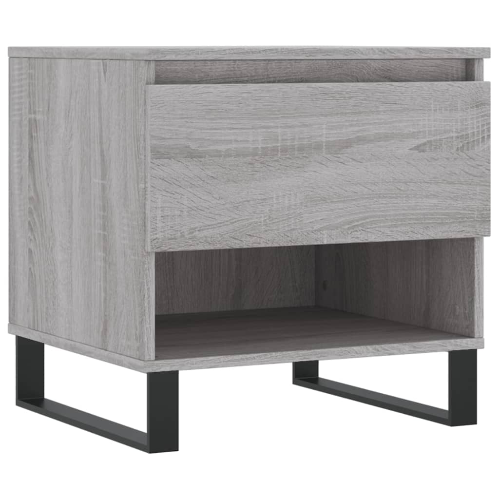Tavolini Salotto 2pz Grigio Sonoma 50x46x50cm Legno Multistrato | homemem39