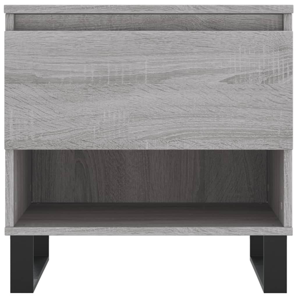 Tavolini Salotto 2pz Grigio Sonoma 50x46x50cm Legno Multistrato | homemem39