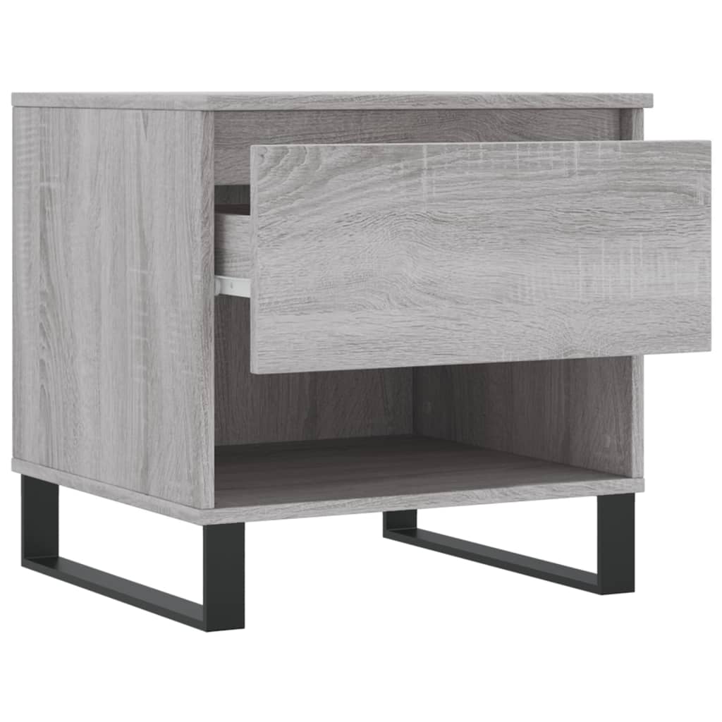Tavolini Salotto 2pz Grigio Sonoma 50x46x50cm Legno Multistrato | homemem39