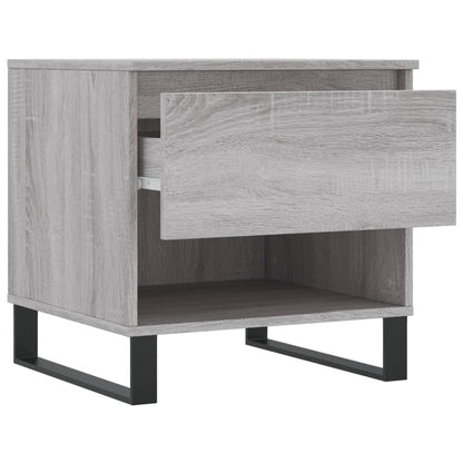 Tavolini Salotto 2pz Grigio Sonoma 50x46x50cm Legno Multistrato | homemem39