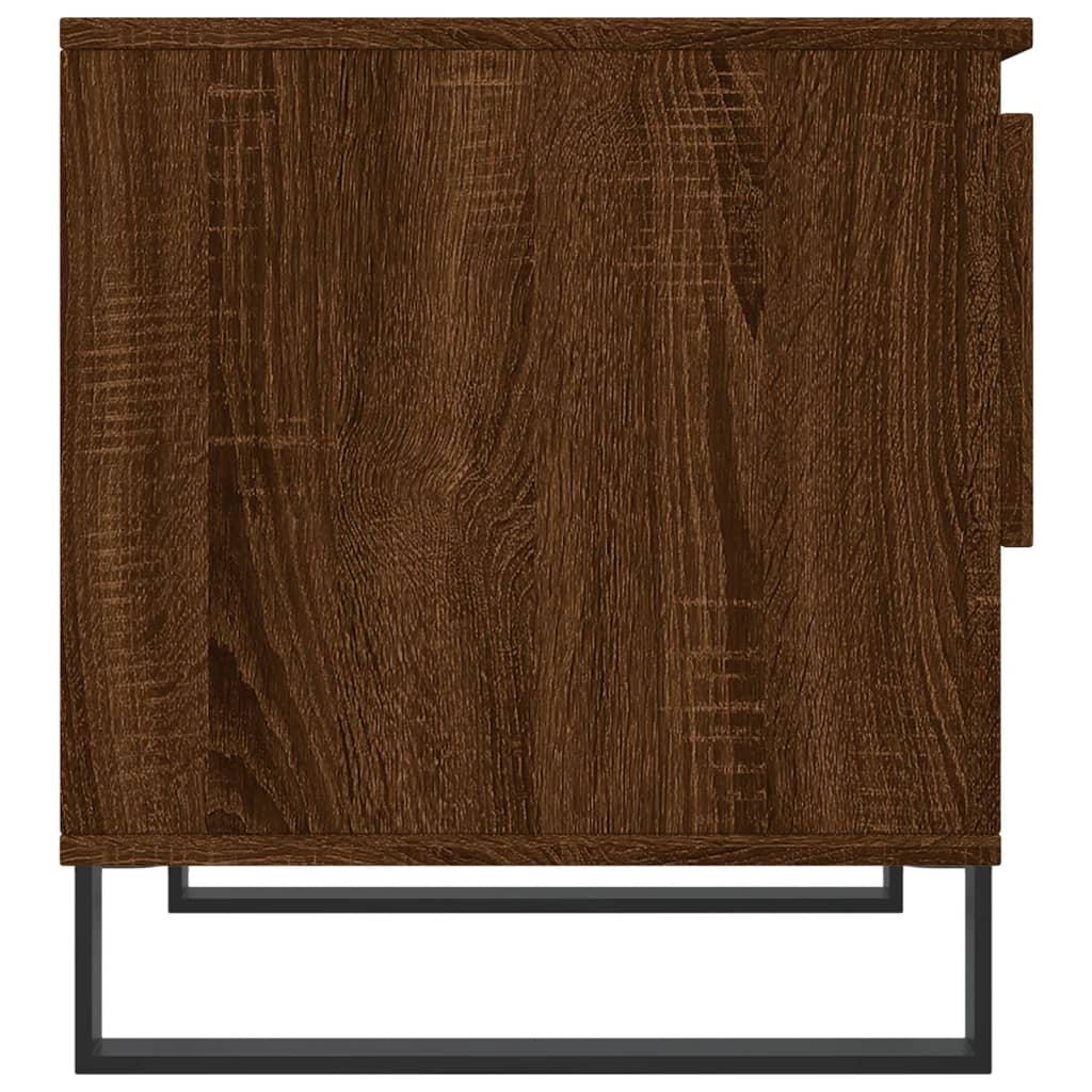 Tavolini Salotto 2pz Rovere Marrone 50x46x50 Legno Multistrato | homemem39
