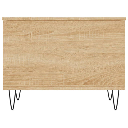 Tavolino Salotto Rovere Sonoma 60x44,5x45 cm Legno Multistrato | homemem39