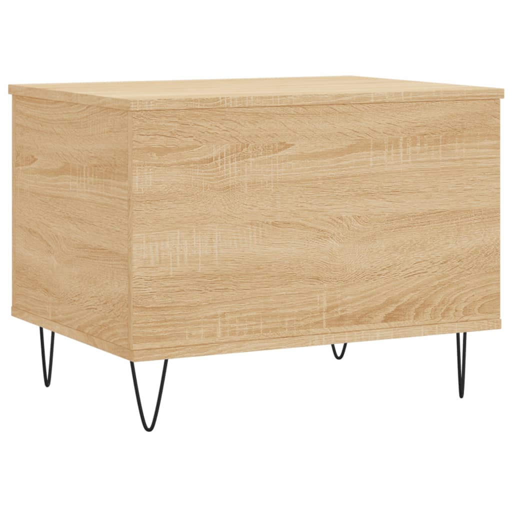 Tavolino Salotto Rovere Sonoma 60x44,5x45 cm Legno Multistrato | homemem39