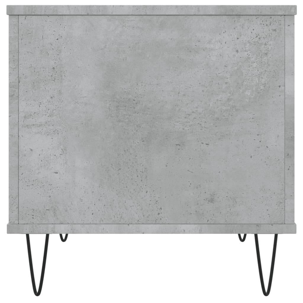 Tavolino Salotto Grigio Cemento 60x44,5x45 cm Legno Multistrato | homemem39
