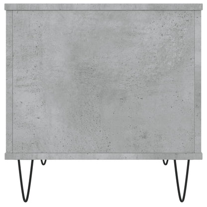 Tavolino Salotto Grigio Cemento 60x44,5x45 cm Legno Multistrato | homemem39