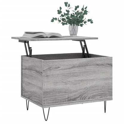 Tavolino Salotto Grigio Sonoma 60x44,5x45 cm Legno Multistrato | homemem39