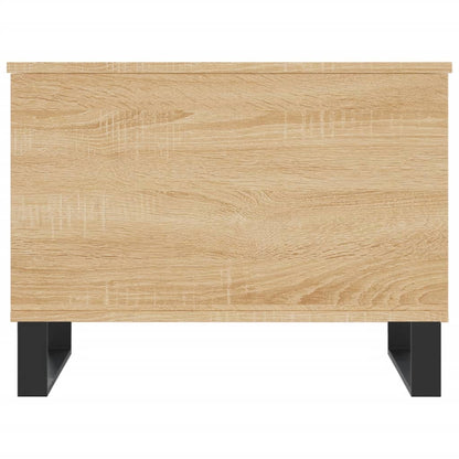 Tavolino Salotto Rovere Sonoma 60x44,5x45 cm Legno Multistrato