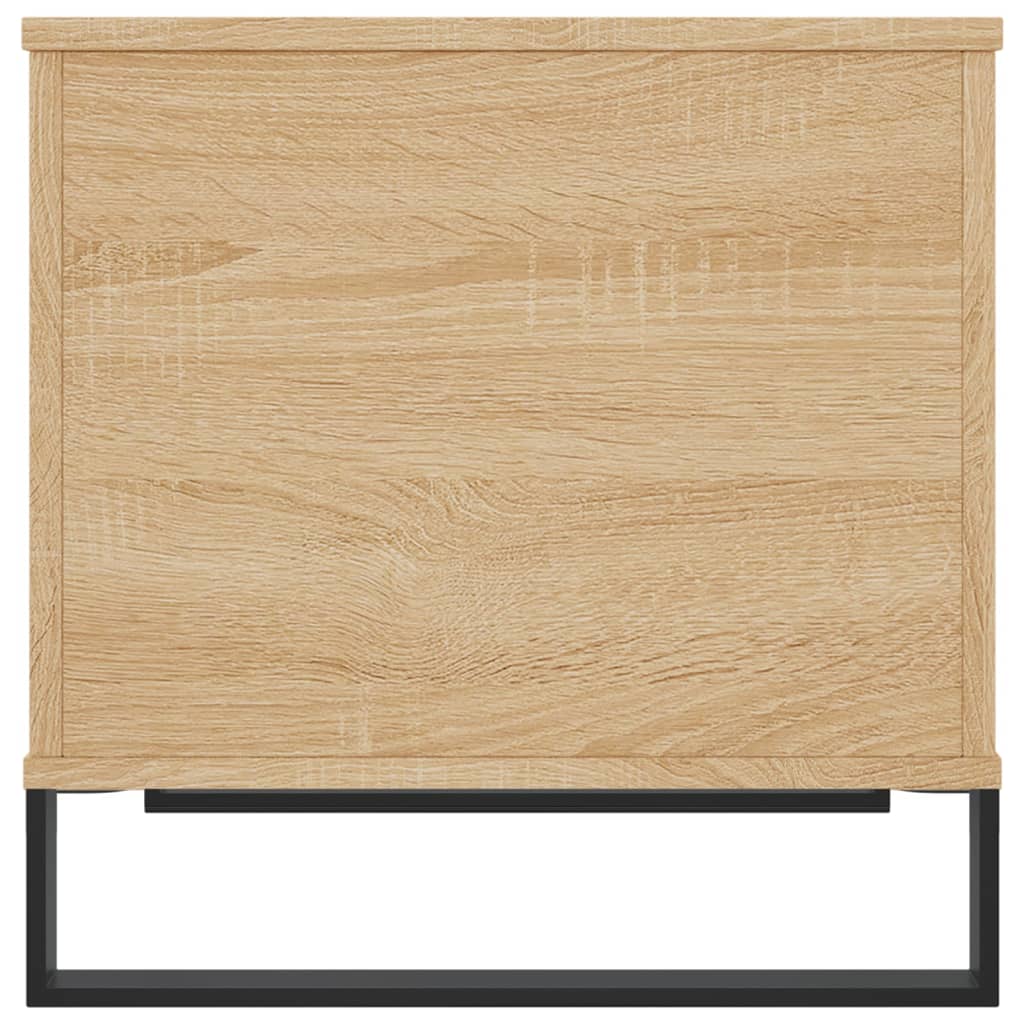 Tavolino Salotto Rovere Sonoma 60x44,5x45 cm Legno Multistrato