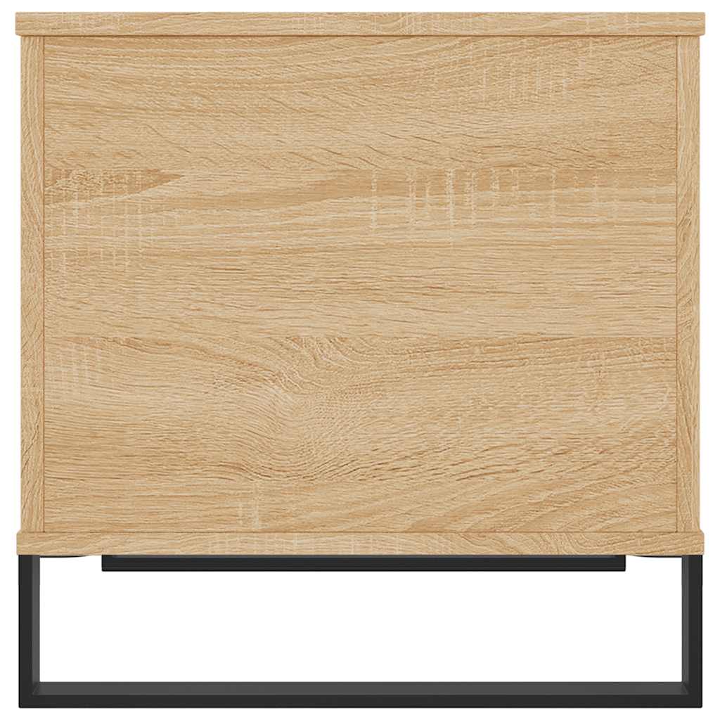 Tavolino Salotto Rovere Sonoma 60x44,5x45 cm Legno Multistrato