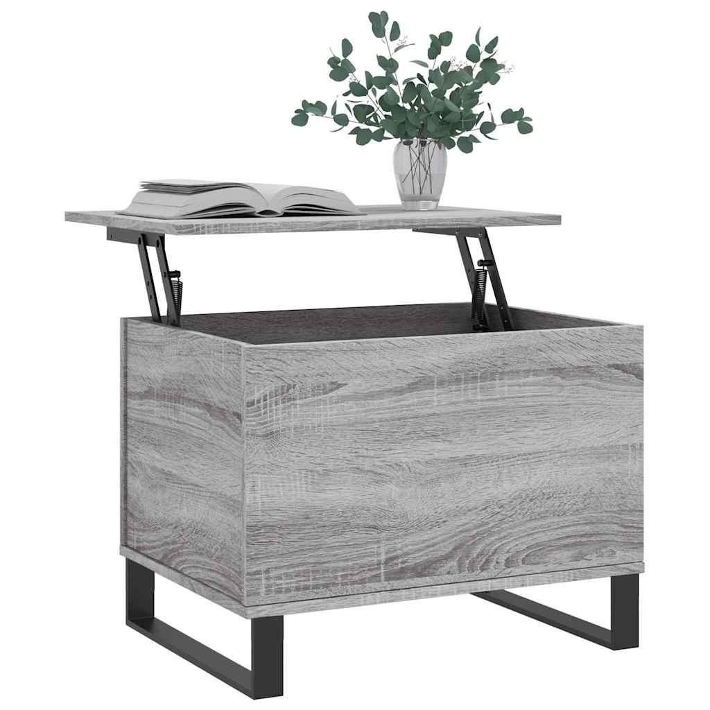 Tavolino Salotto Grigio Sonoma 60x44,5x45 cm Legno Multistrato | homemem39