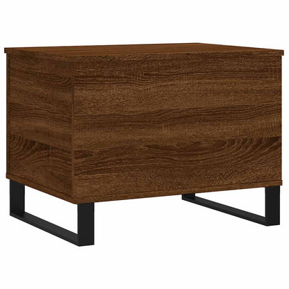 Tavolino Salotto Rovere Marrone 60x44,5x45 cm Legno Multistrato | homemem39