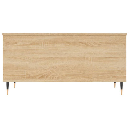 Tavolino Salotto Rovere Sonoma 90x44,5x45 cm Legno Multistrato