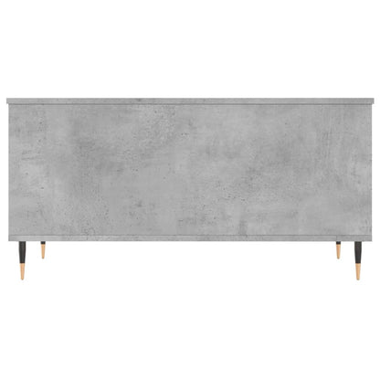 Tavolino Salotto Grigio Cemento 90x44,5x45 cm Legno Multistrato - homemem39
