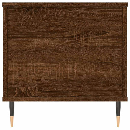 Tavolino Salotto Rovere Marrone 90x44,5x45 cm Legno Multistrato | homemem39