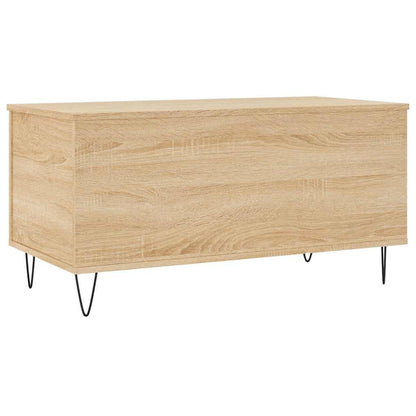 Tavolino Salotto Rovere Sonoma 90x44,5x45 cm Legno Multistrato | homemem39