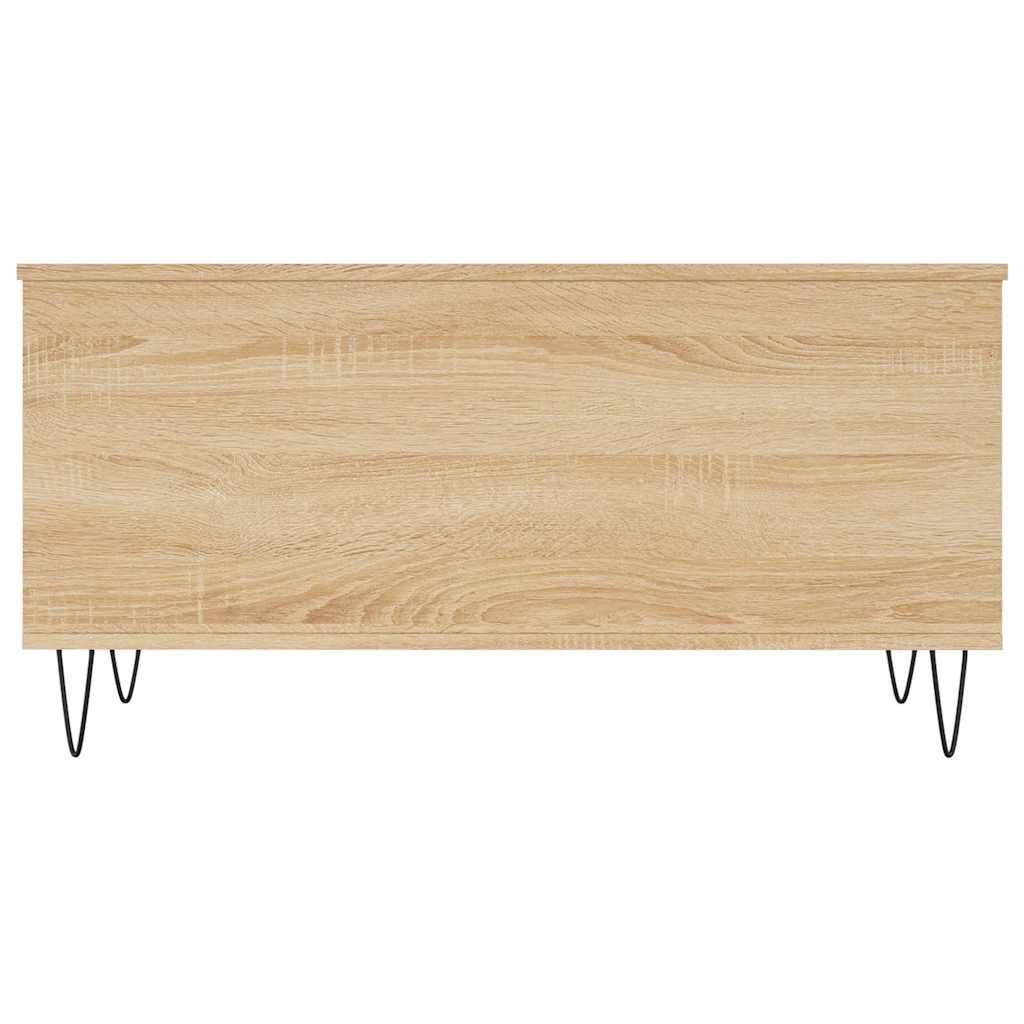 Tavolino Salotto Rovere Sonoma 90x44,5x45 cm Legno Multistrato | homemem39