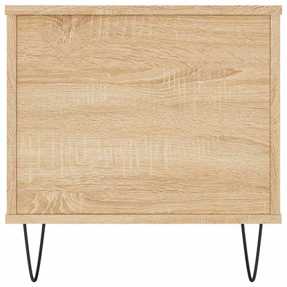 Tavolino Salotto Rovere Sonoma 90x44,5x45 cm Legno Multistrato