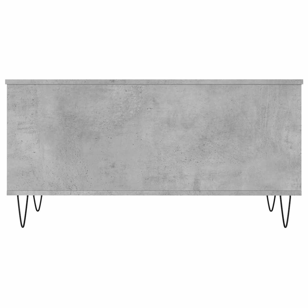 Tavolino Salotto Grigio Cemento 90x44,5x45 cm Legno Multistrato | homemem39
