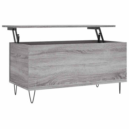 Tavolino Salotto Grigio Sonoma 90x44,5x45 cm Legno Multistrato | homemem39