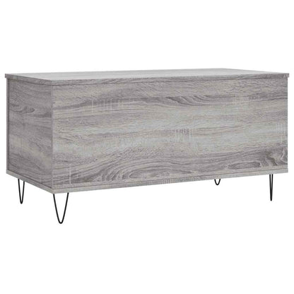 Tavolino Salotto Grigio Sonoma 90x44,5x45 cm Legno Multistrato | homemem39
