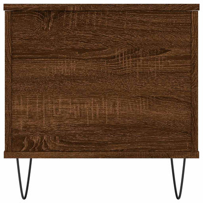 Tavolino Salotto Rovere Marrone 90x44,5x45 cm Legno Multistrato | homemem39