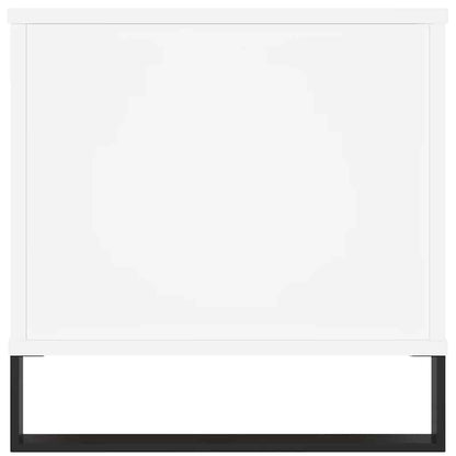 Tavolino da Salotto Bianco 90x44,5x45 cm in Legno Multistrato | homemem39