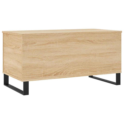 Tavolino Salotto Rovere Sonoma 90x44,5x45 cm Legno Multistrato