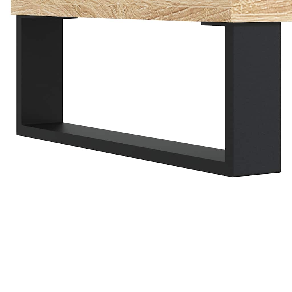 Tavolino Salotto Rovere Sonoma 90x44,5x45 cm Legno Multistrato