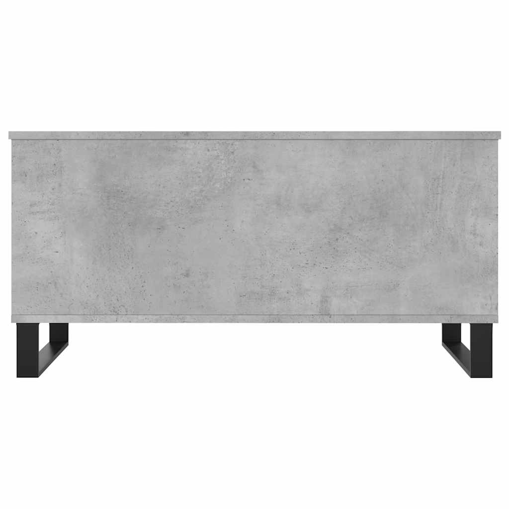 Tavolino Salotto Grigio Cemento 90x44,5x45 cm Legno Multistrato | homemem39