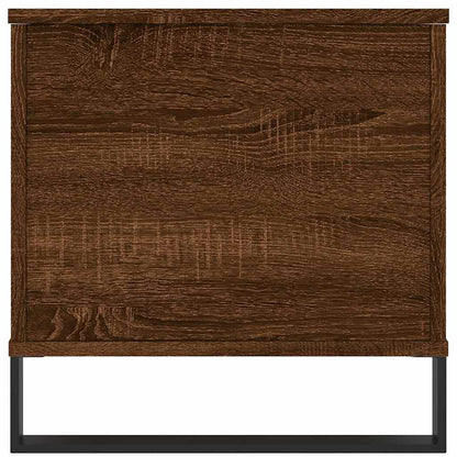 Tavolino Salotto Rovere Marrone 90x44,5x45 cm Legno Multistrato | homemem39