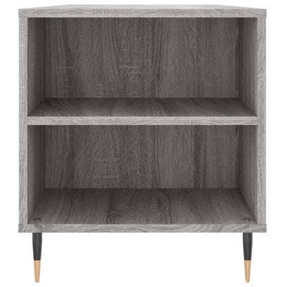 Tavolino Salotto Grigio Sonoma 102x44,5x50 cm Legno Multistrato | homemem39