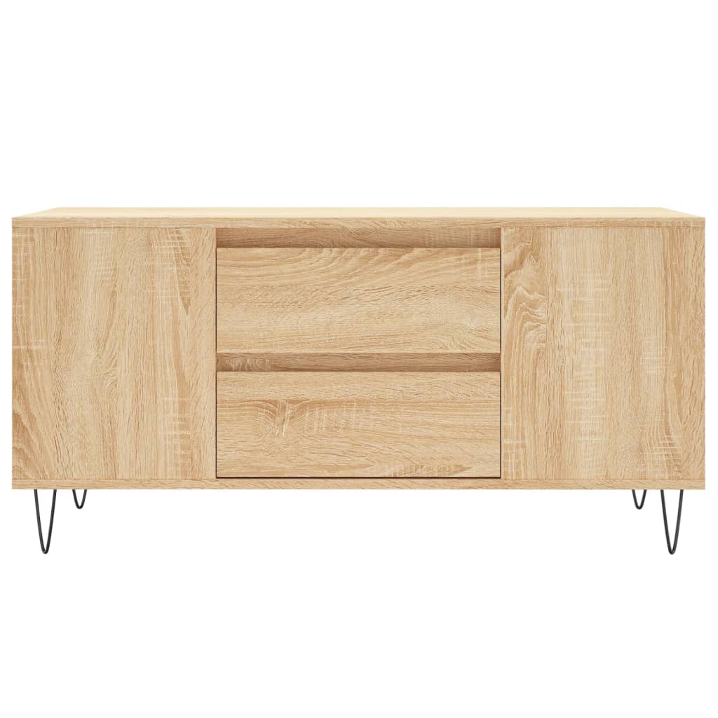 Tavolino Salotto Rovere Sonoma 102x44,5x50 cm Legno Multistrato | homemem39