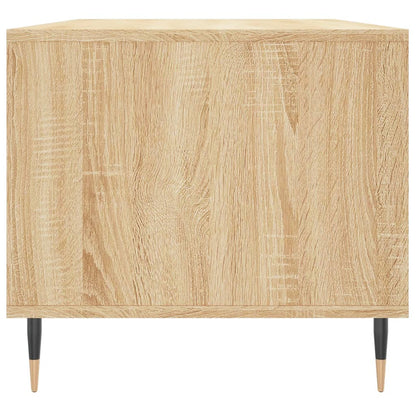 Tavolino da Salotto Rovere Sonoma 90x49x45 cm Legno Multistrato | homemem39