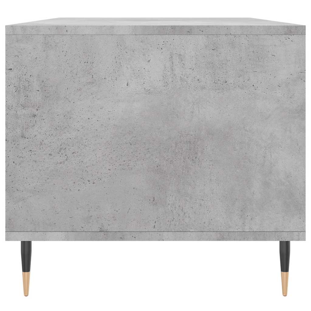 Tavolino Salotto Grigio Cemento 90x49x45 cm Legno Multistrato | homemem39