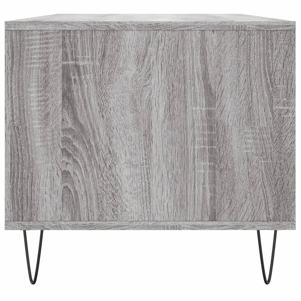 Tavolino da Salotto Grigio Sonoma 90x49x45 cm Legno Multistrato | homemem39