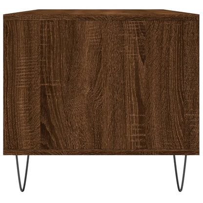 Tavolino Salotto Rovere Marrone 90x49x45 cm Legno Multistrato | homemem39