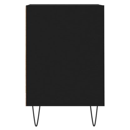 Mobile Porta TV Nero 100x35x55 cm in Legno Multistrato
