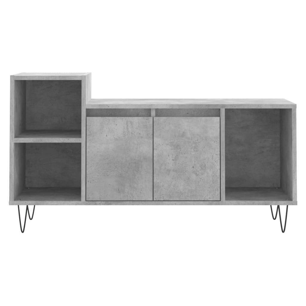 Mobile per TV Grigio Cemento 100x35x55 cm Legno Multistrato - homemem39